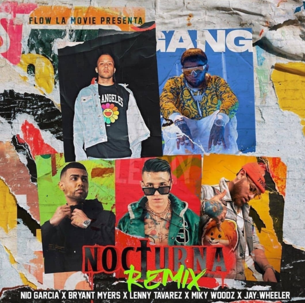 More information about "Nio Garcia × Bryant Myers × Lenny Tavarez × Miky Woodz × Jay Wheeler - "Nocturna" (Remix)"