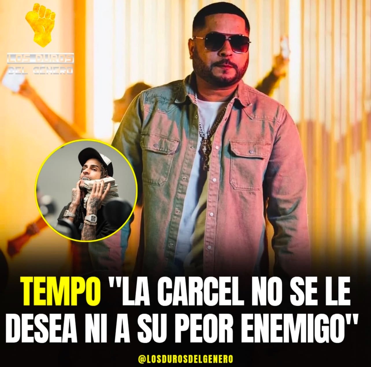 More information about "Tempo no le desea la carcel ni a su peor enemigo"